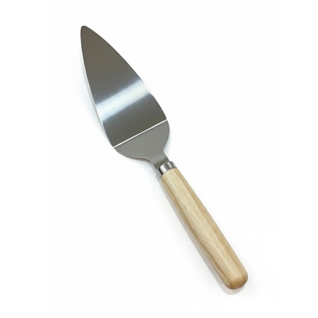 Wooden Round Handle SS Triangle Lifter with One Side Sharp - No.21 — view 6