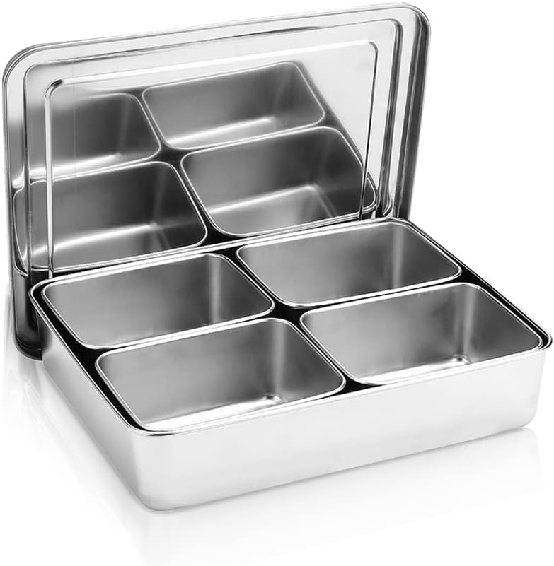 SS Condiment/Spice/Masala Box - 1 Container — view 6