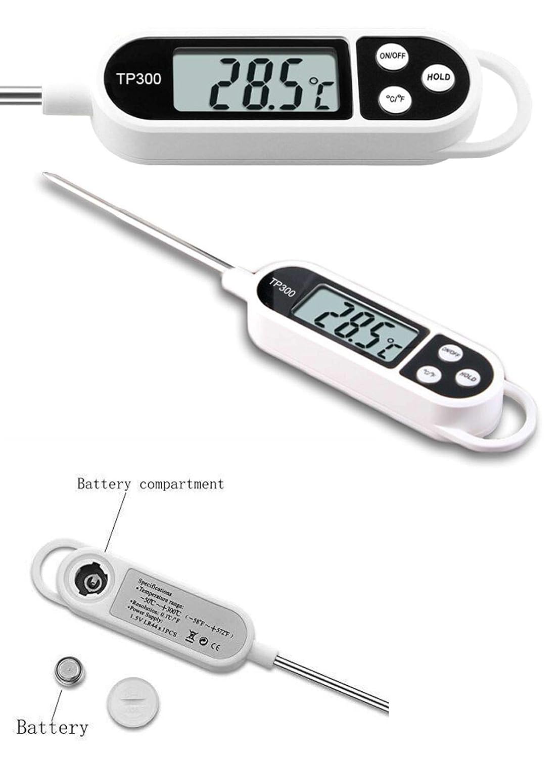 Digital Food Thermometer (TP-300) — view 7