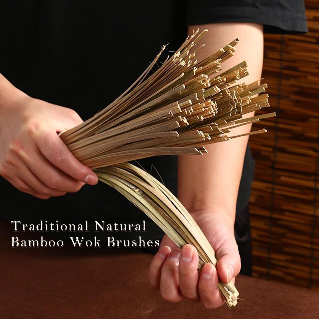 Regular Wooden Chinese Broom with Wooden Handle — view 5