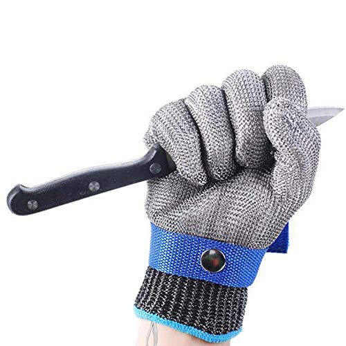 Metal Wired Cut Resistant Prodective Hand Gloves XL — view 8