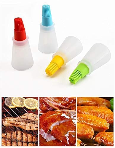 Silicone Oil Bottle + Brush - Mix Colour — view 7