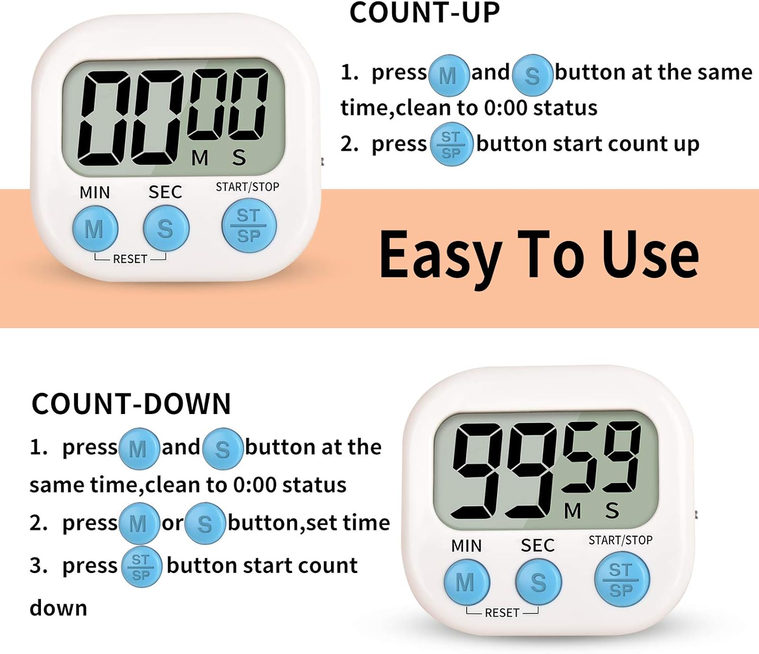 Digital Kitchen Timer — view 5