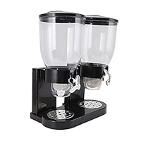 Plastic Black Cereal Dispenser - Double 3.5L + 3.5L — view 7