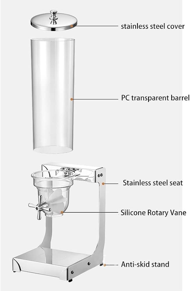 SS Cereal Dispenser - Single 4L — view 4
