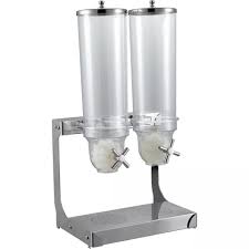 SS Cereal Dispenser - Double 4L + 4L