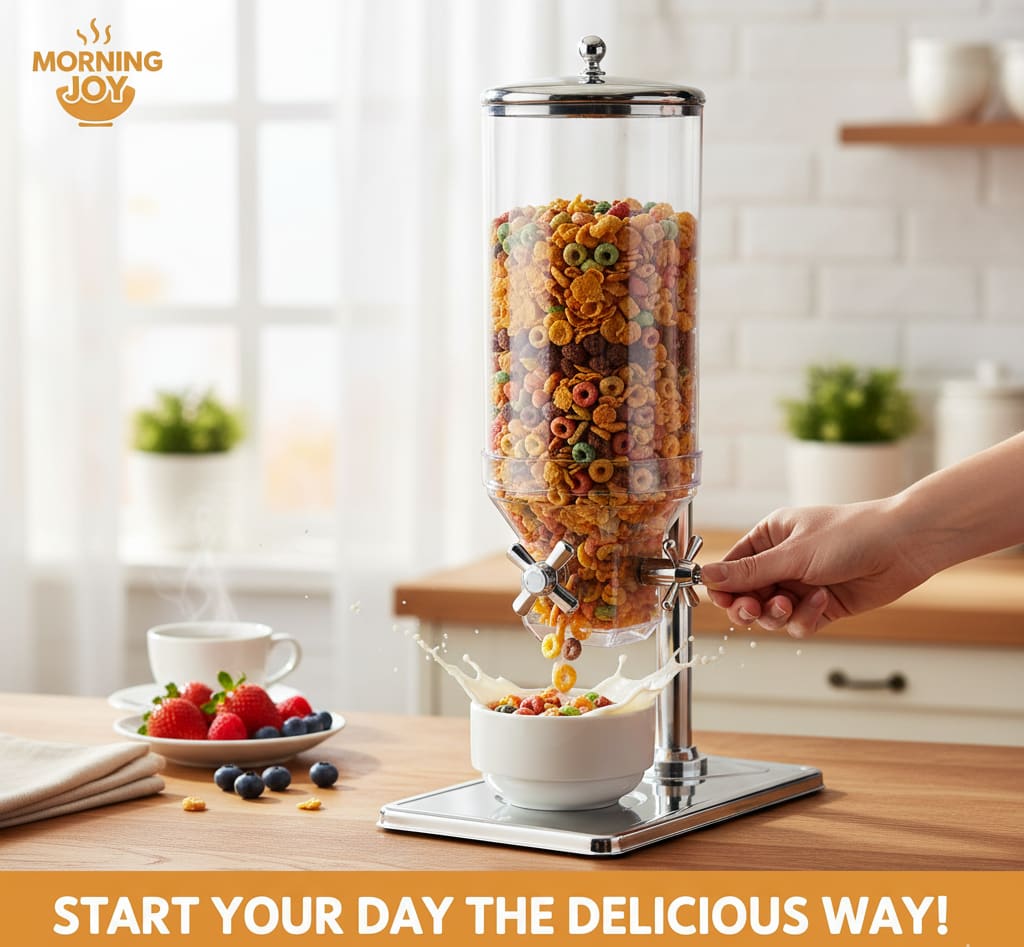SS Cereal Dispenser - Single 9L — view 4