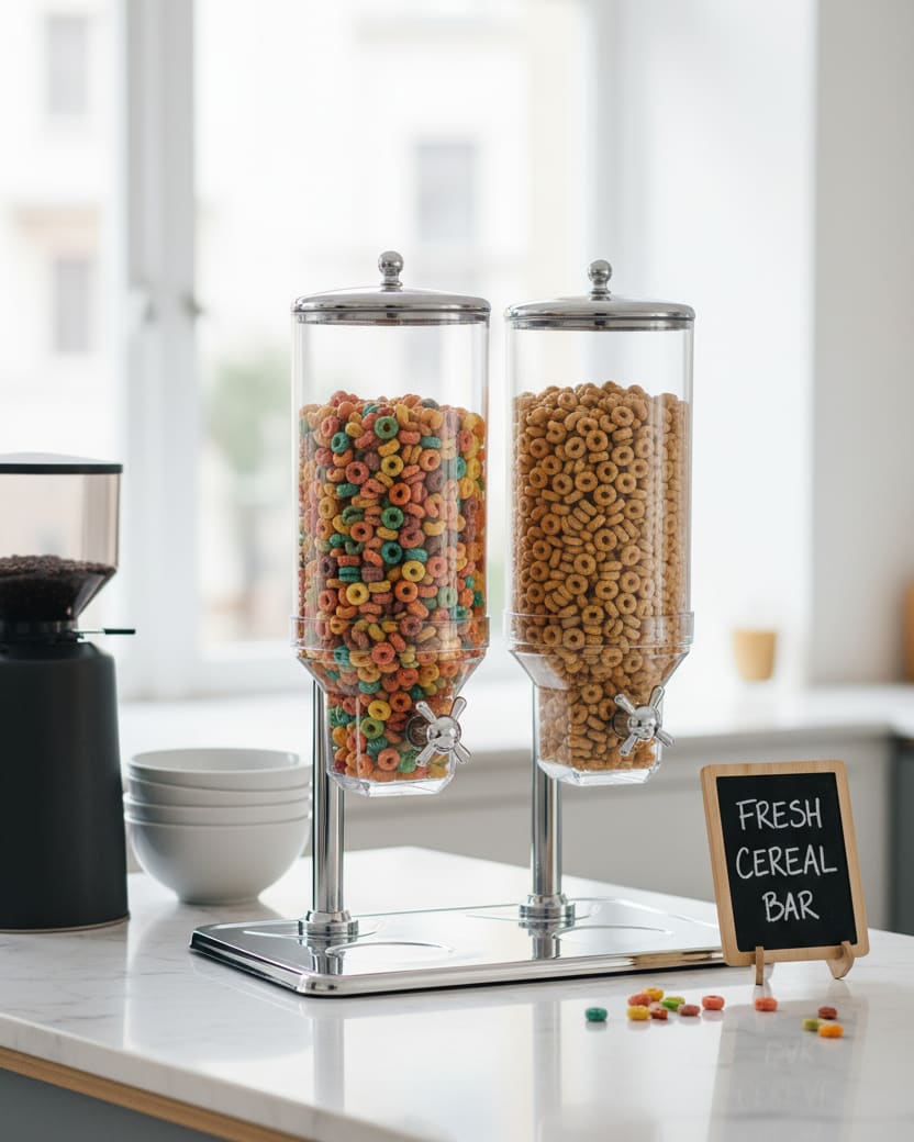 SS Cereal Dispenser - Double 9L + 9L — view 4