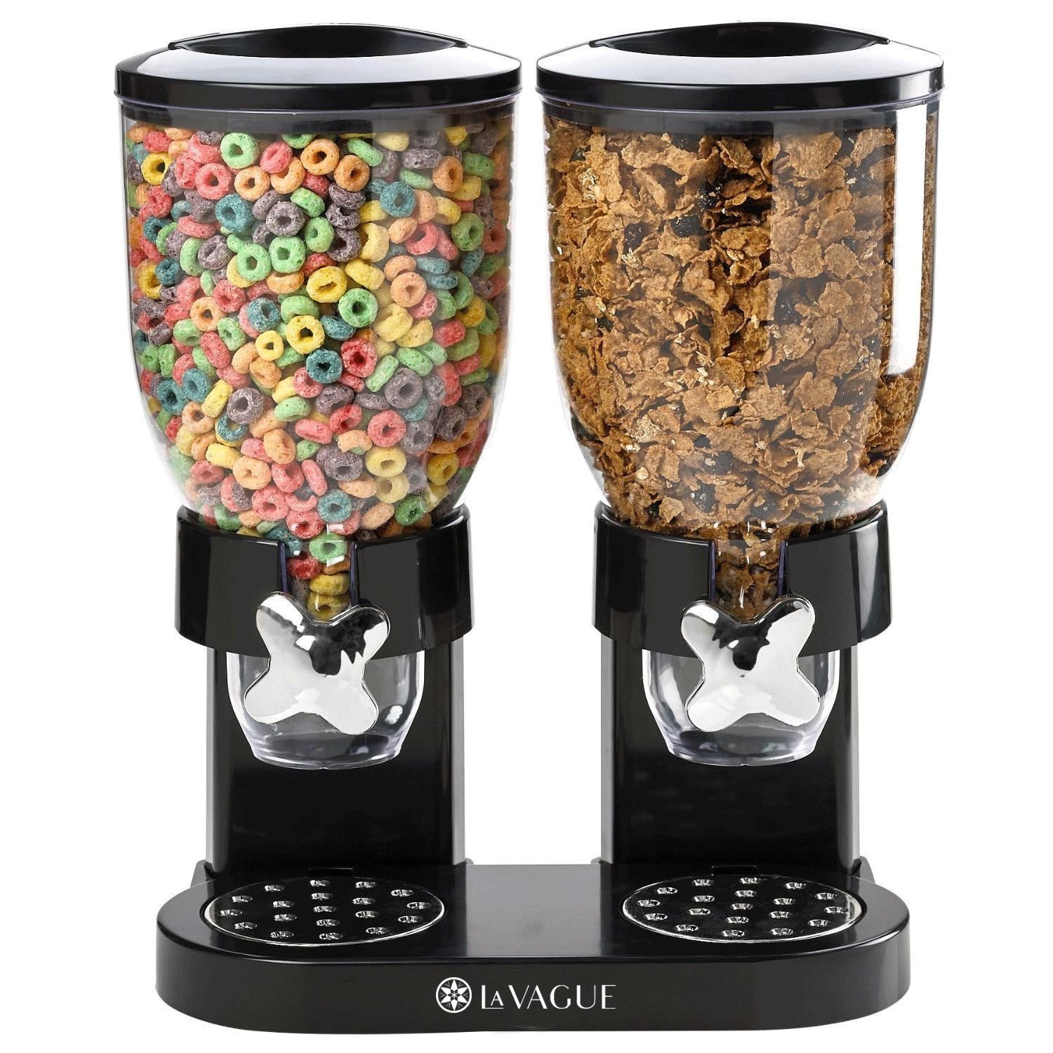 Spare for Plastic Black Cereal Dispenser 3.5L - Plastic Bottom Base — view 2