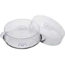 Spares for Wooden Bamboo Round Base - Acrylic Lid — view 5