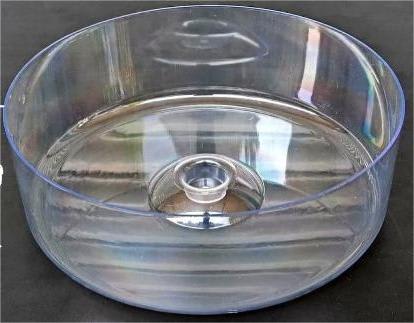 Spares for Wooden Bamboo Round Base - Acrylic Lid — view 7