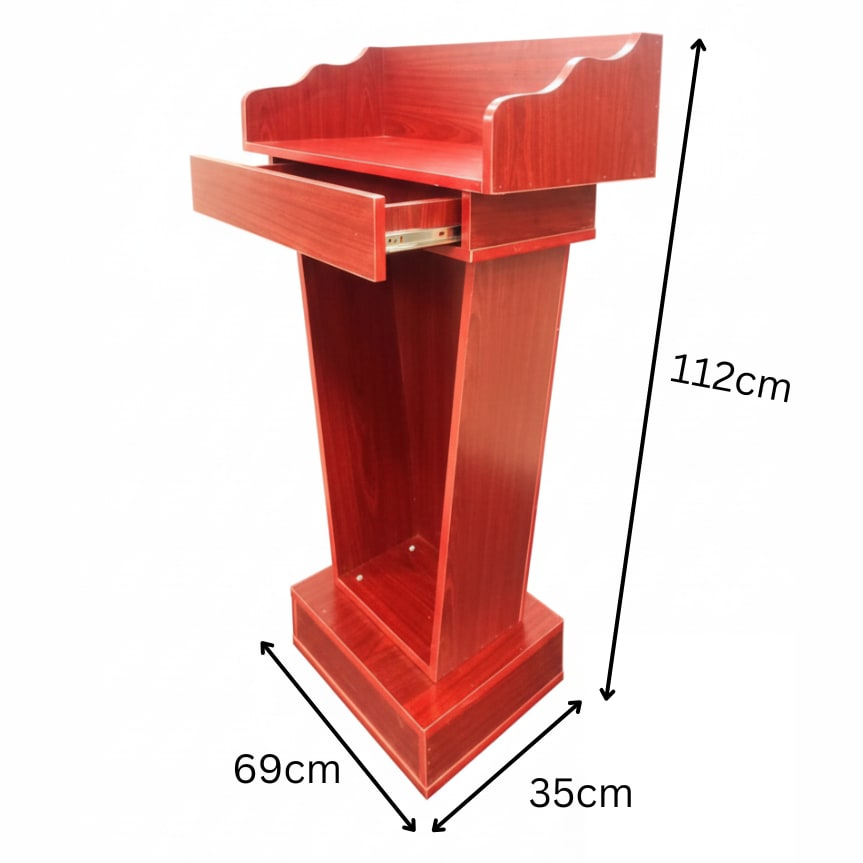 Wooden Podium — view 2
