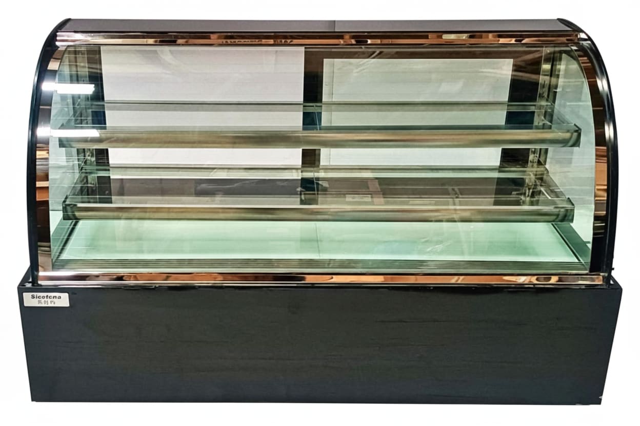 Electric Cold Showcase Black Curved Model 120cm - Big — view 5