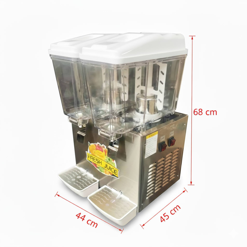 Electric Premium Cold Juice Dispenser - Double 16L + 16L — view 2