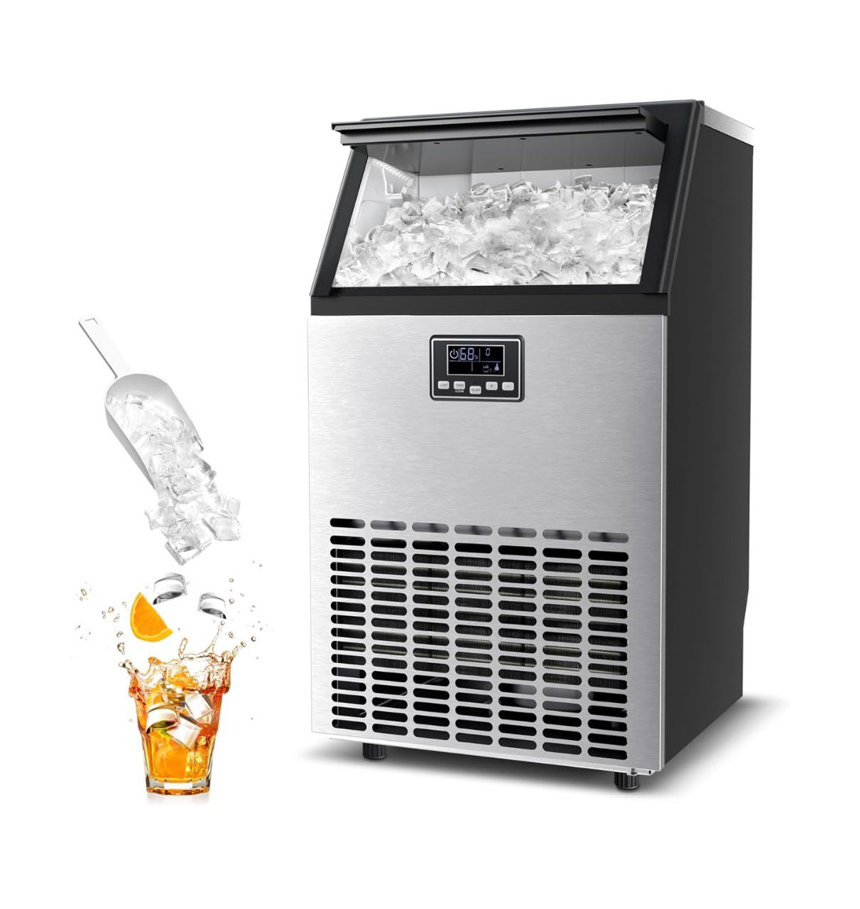 Electric Ice Cube Maker - 35kg/day