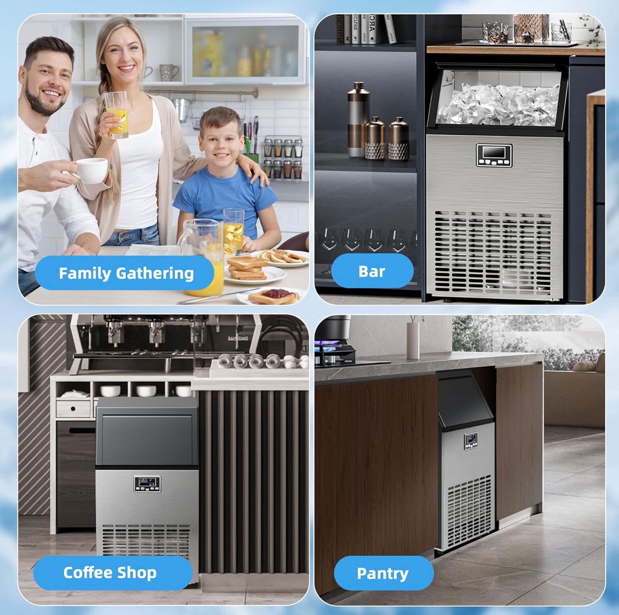 Electric Ice Cube Maker - 35kg/day — view 4
