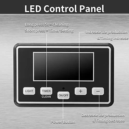 Spares for Electric Ice Cube Maker 35kg/Day - Display Board — view 2