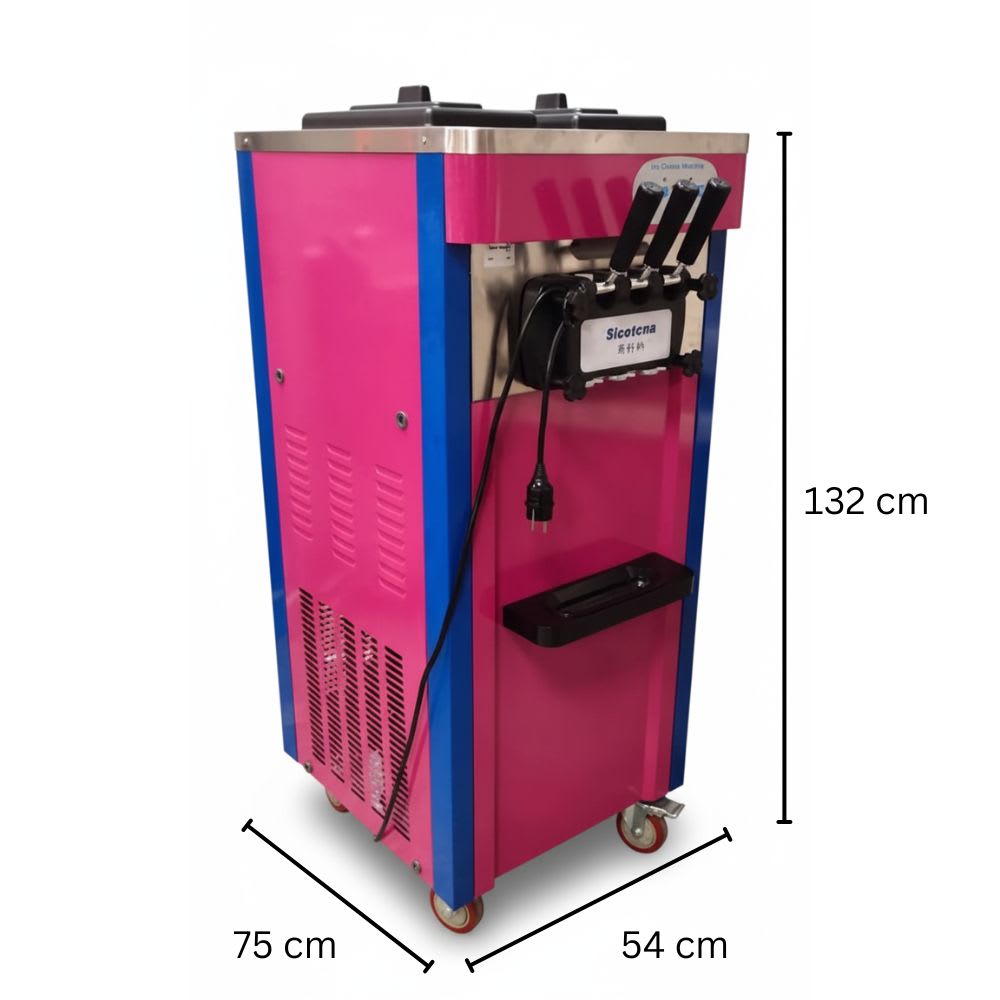 Electric MS Softy Machine - Single Compressor (3 Nozzles) — view 2