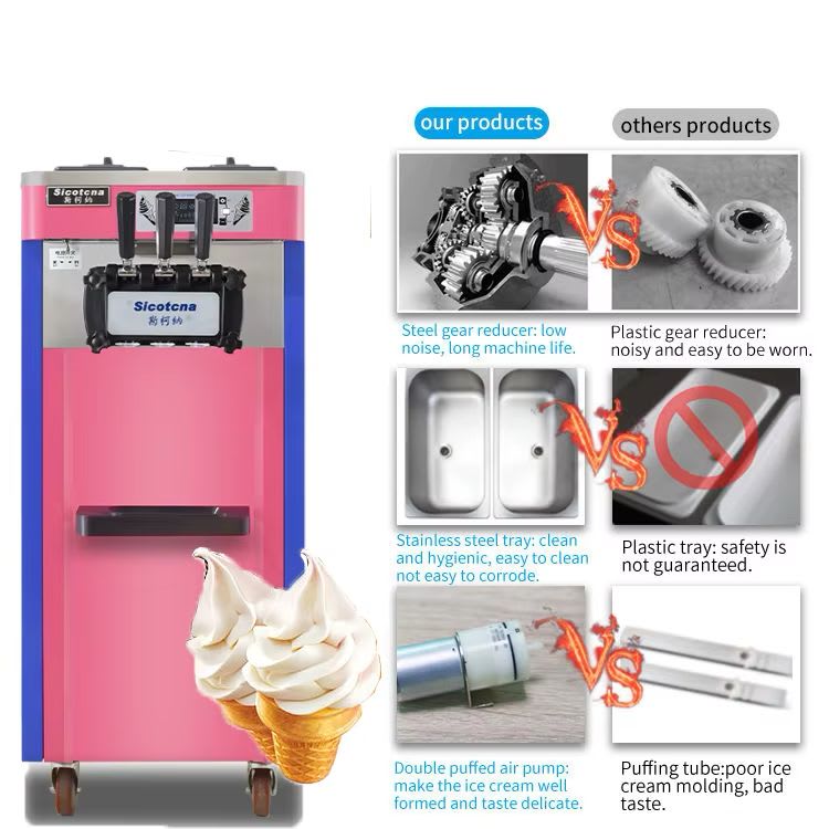 Electric MS Softy Machine - Single Compressor (3 Nozzles) — view 6