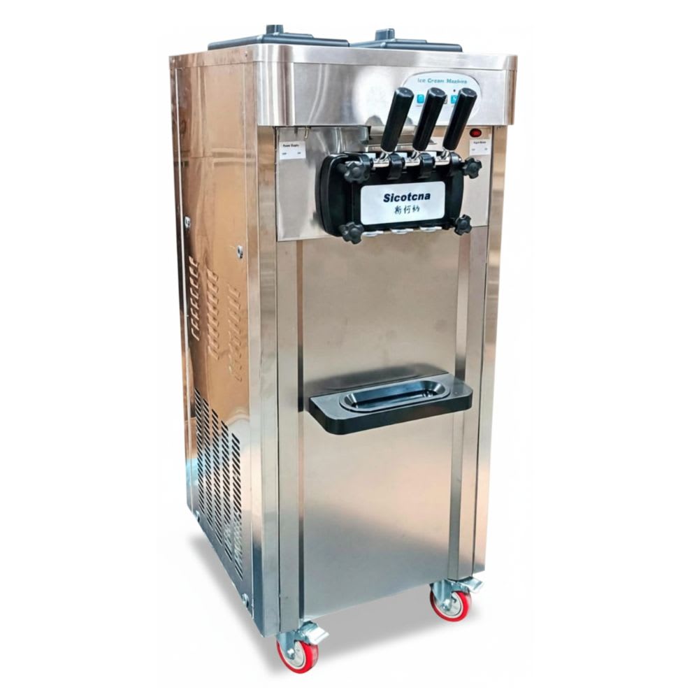 Electric SS Softy Machine - Double Compressor (3 Nozzles) — view 6