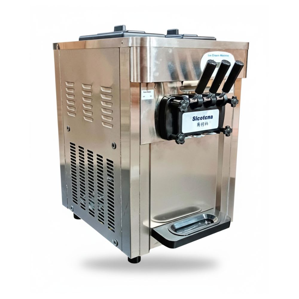 Electric SS Table Top Softy Machine - Double Compressor (3 Nozzles) — view 7