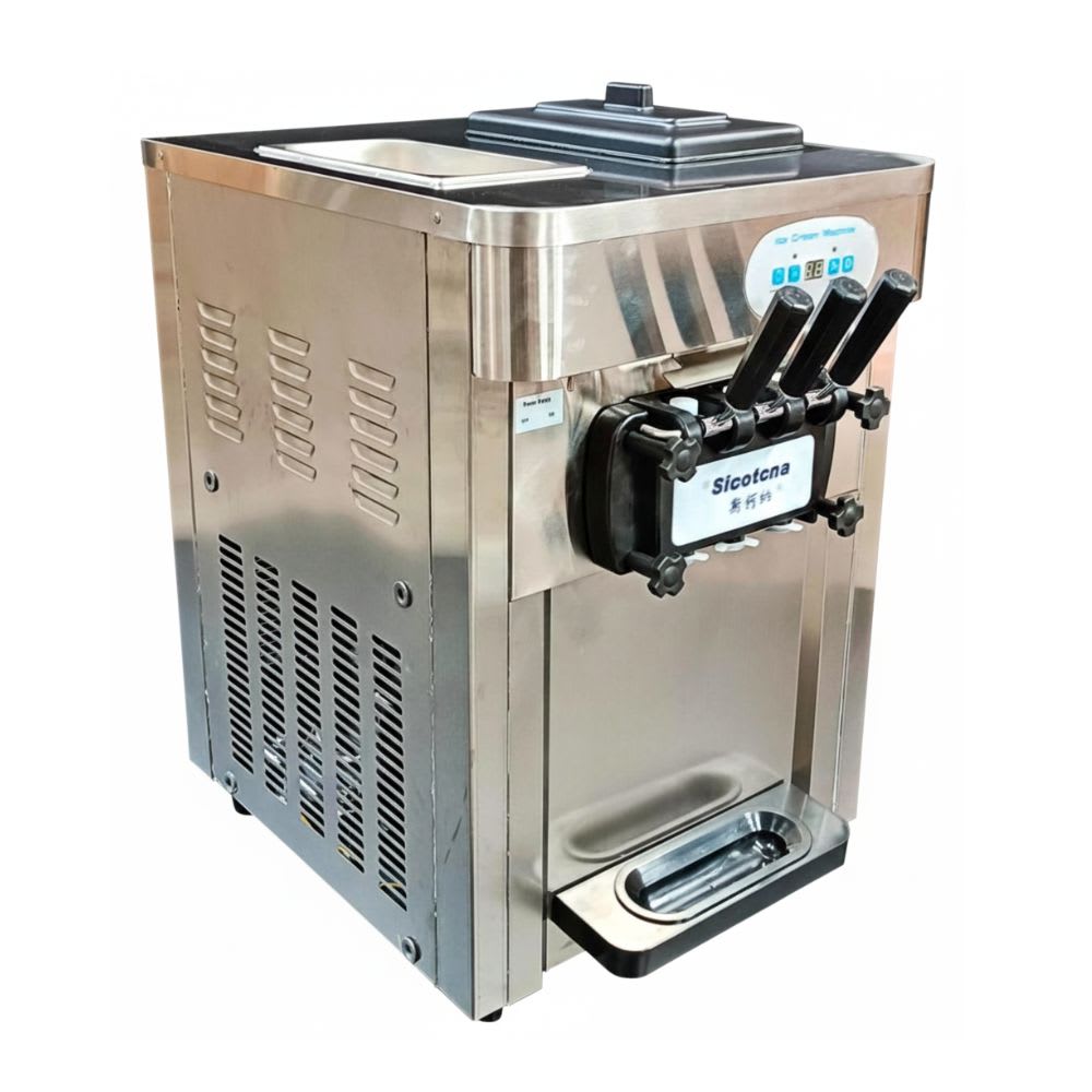 Electric SS Table Top Softy Machine - Double Compressor (3 Nozzles) — view 8