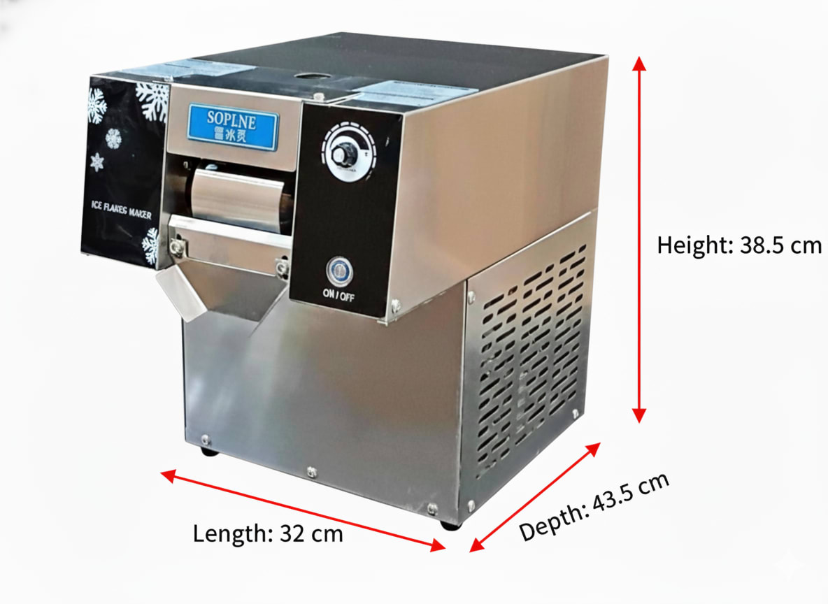 Electric Snowflakes Machine - Knob Model — view 2