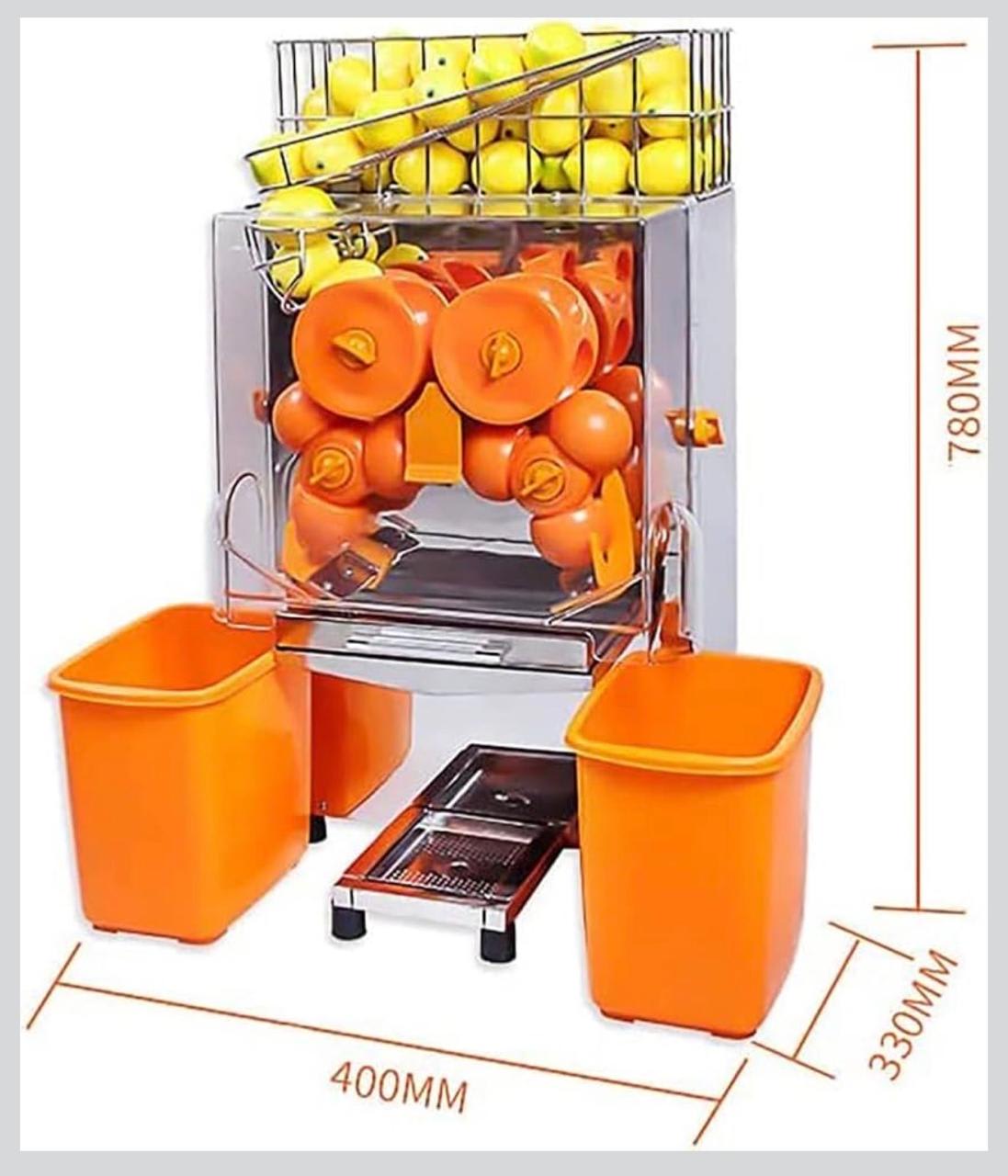 Electric Orange/Sweet Lime Juicer (20 Oranges/Min) — view 2