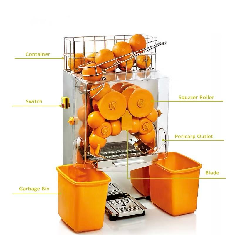 Electric Orange/Sweet Lime Juicer (20 Oranges/Min) — view 5