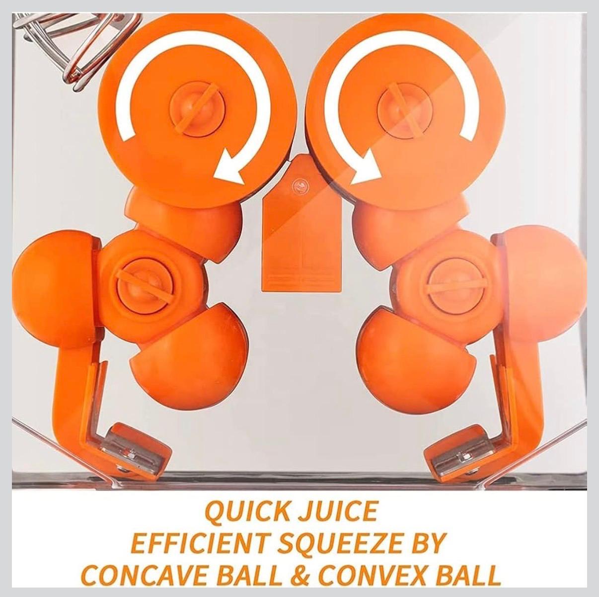 Electric Orange/Sweet Lime Juicer (20 Oranges/Min) — view 7