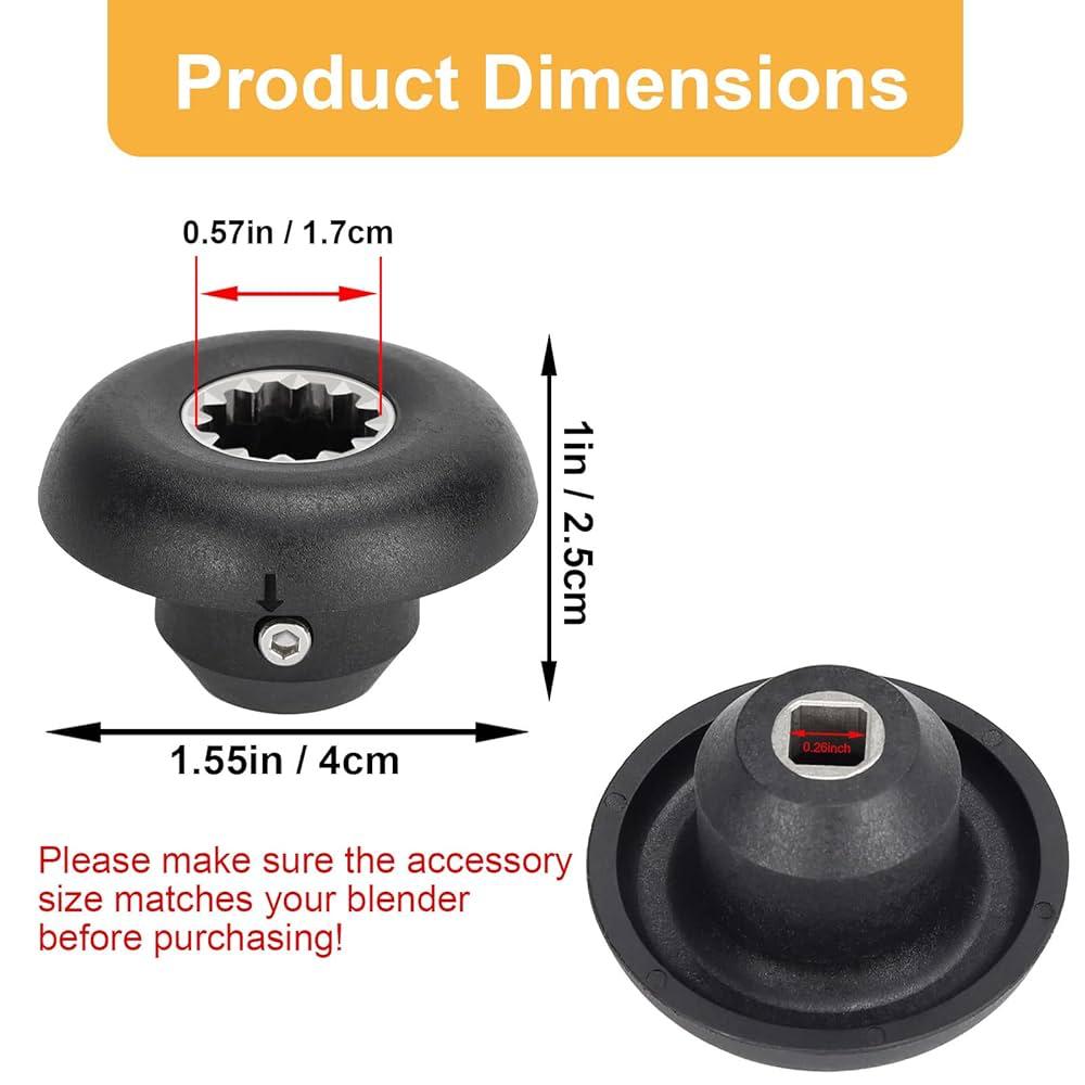 Spares for Electric 2L Commercial Blender - Drive Socket — view 2