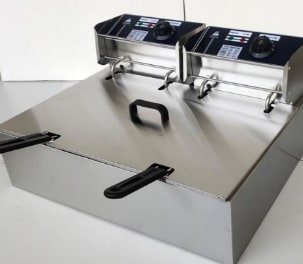 Electric Deep Fryer 16L Double Head - Horizontal Compartment — view 10