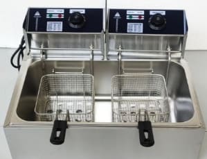 Electric Deep Fryer 16L Double Head - Horizontal Compartment — view 9