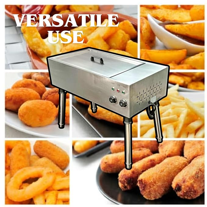 Electric Deep Fryer 35L Single Head - Standing Model — view 3