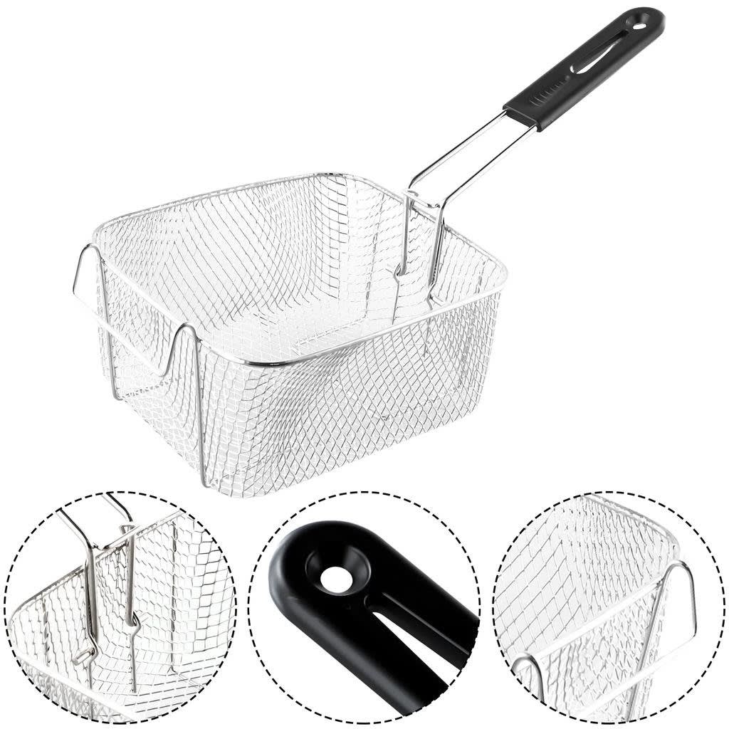 Spares for Electric Deep Fryer 8L - Basket with Handle — view 4