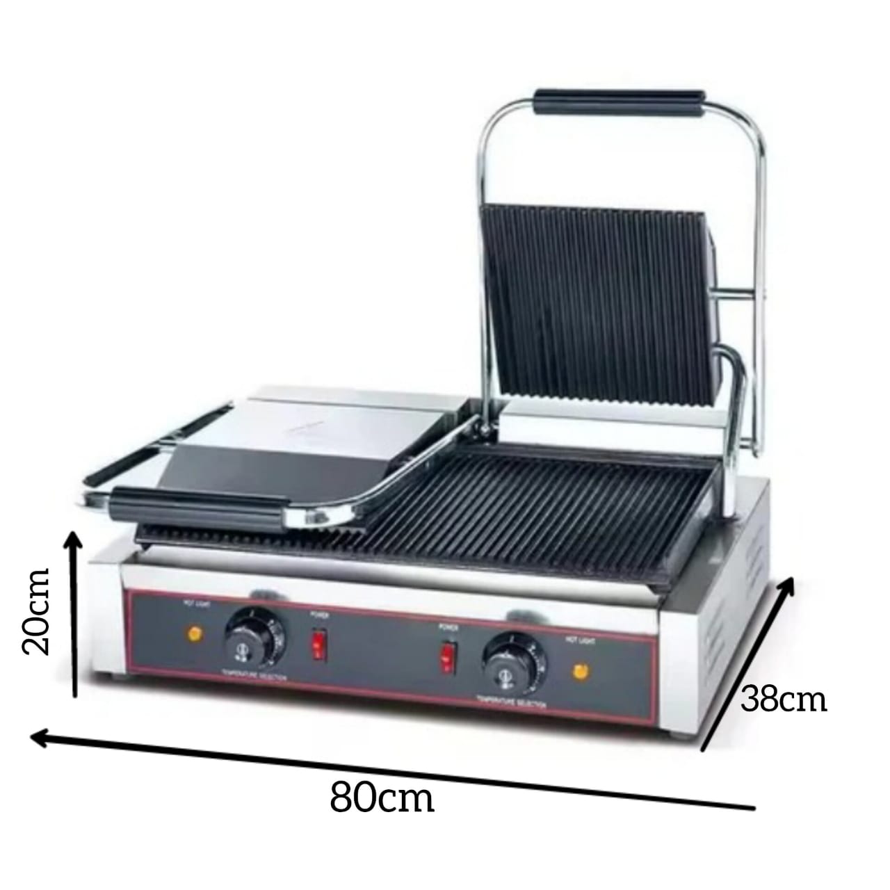 Electric Sandwich Griller Double (Grill Area: 50x24cm) — view 2