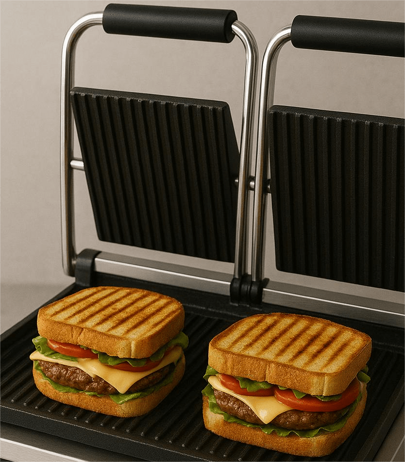 Electric Sandwich Griller Double (Grill Area: 50x24cm) — view 3