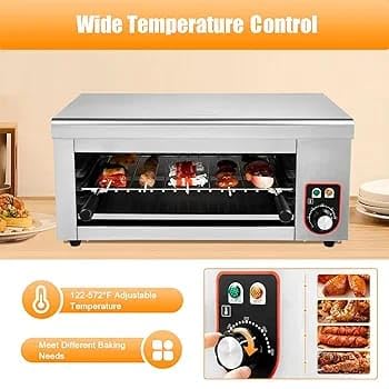 Electric Salamander Griller Machine 936 — view 3