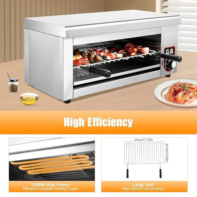 Electric Salamander Griller Machine 936 — view 4