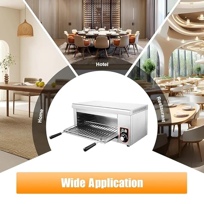 Electric Salamander Griller Machine 936 — view 5