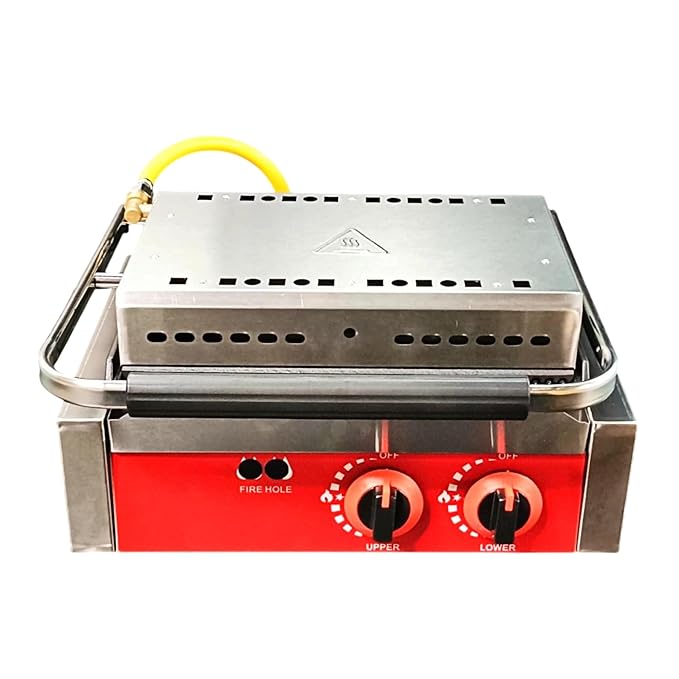 Gas Jumbo Sandwich Griller Single — view 5