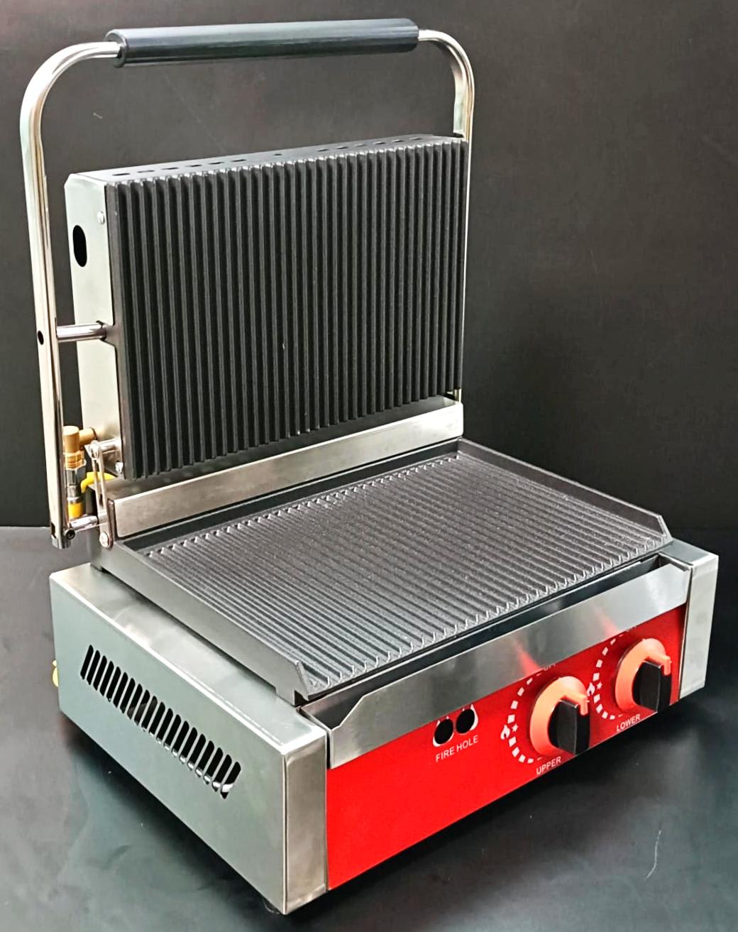 Gas Jumbo Sandwich Griller Single — view 7