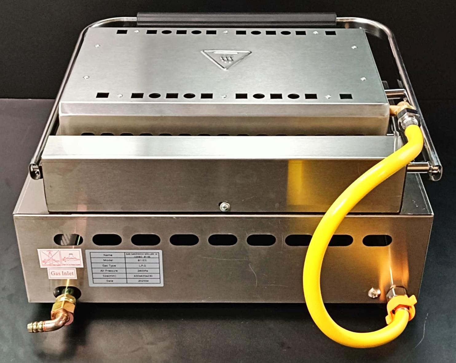 Gas Jumbo Sandwich Griller Single — view 8