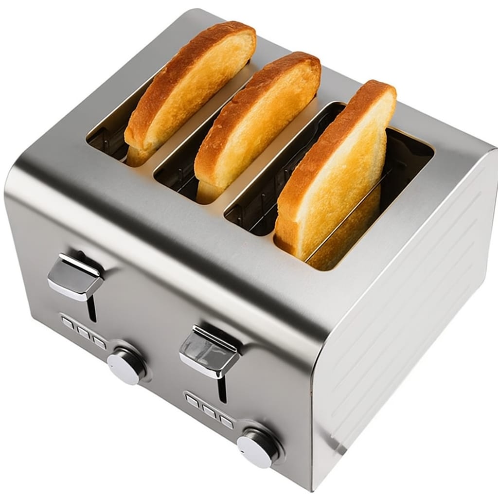 Electric Commercial 4 Slice Eco Pop-Up Toaster — view 3
