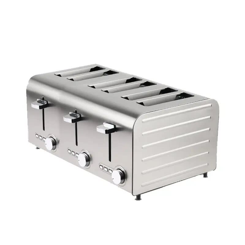 Electric Commercial 6 Slice Eco Pop-Up Toaster