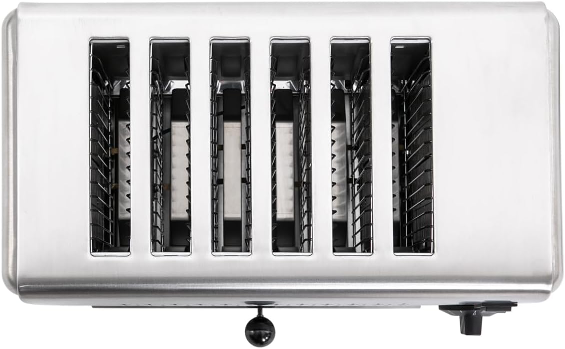Electric Commercial 6 Slice Heavy Pop-Up Toaster — view 5
