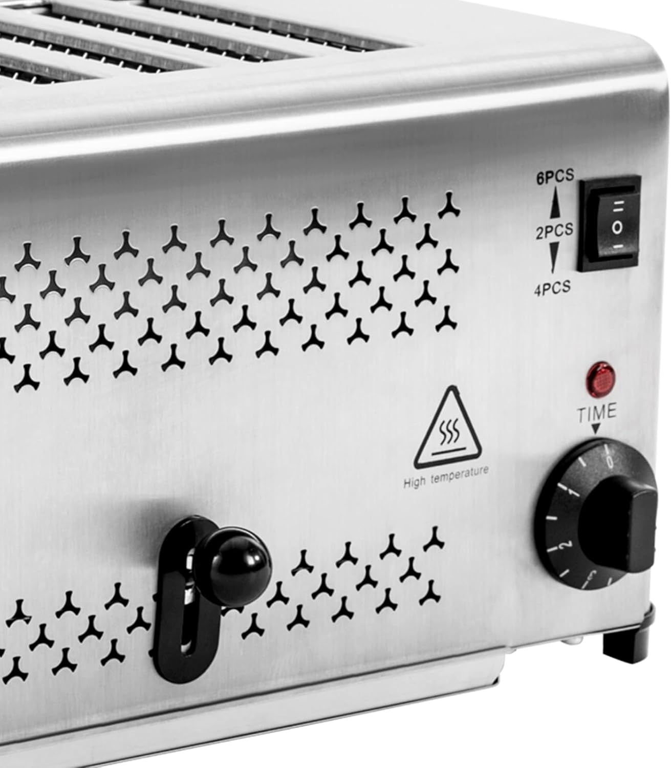 Electric Commercial 6 Slice Heavy Pop-Up Toaster — view 6
