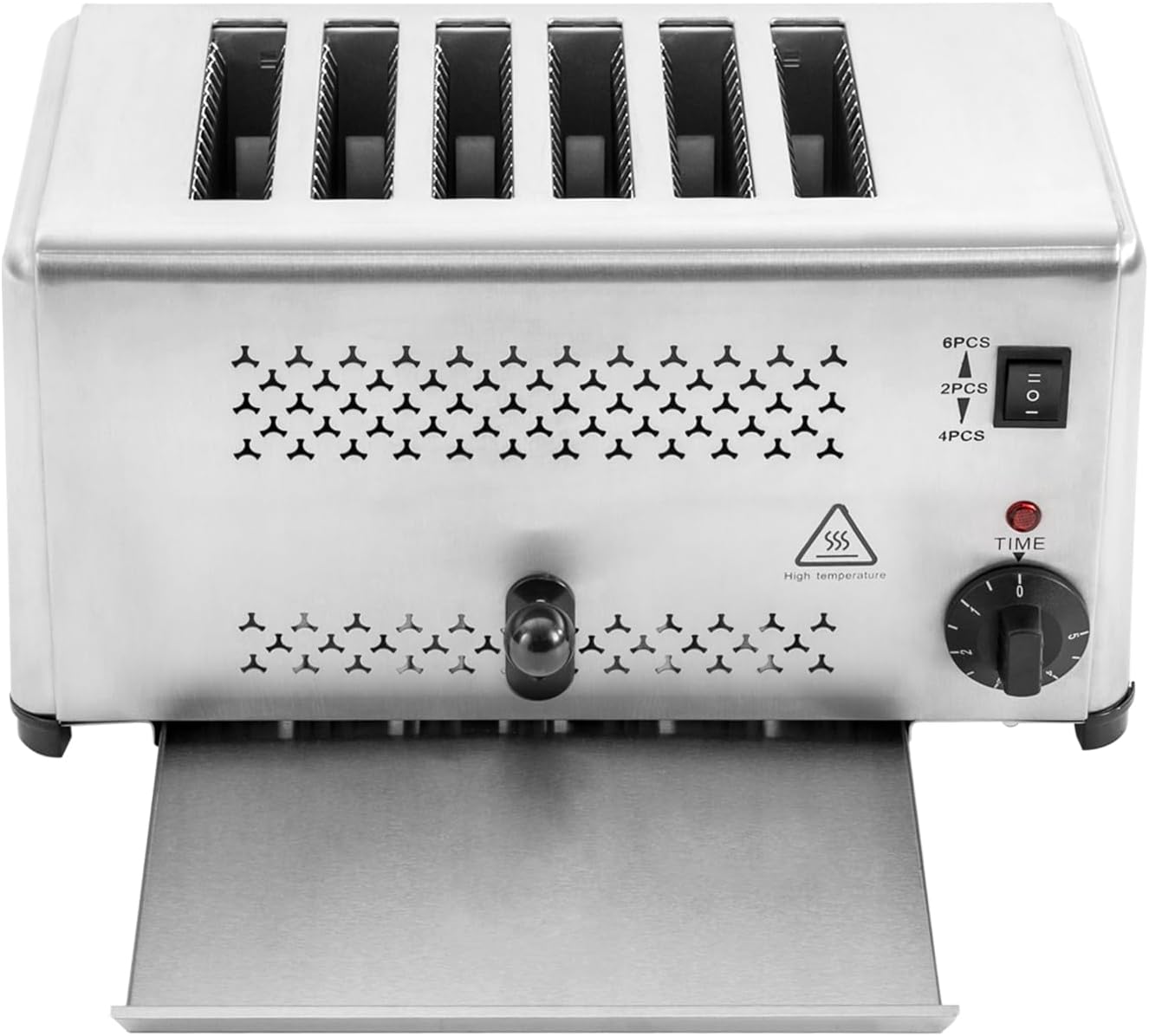 Electric Commercial 6 Slice Heavy Pop-Up Toaster — view 8