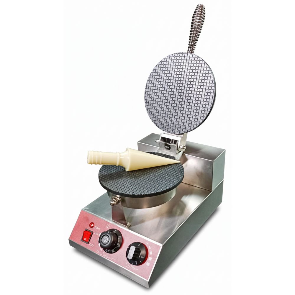 Electric Round Cone Waffle Maker — view 6