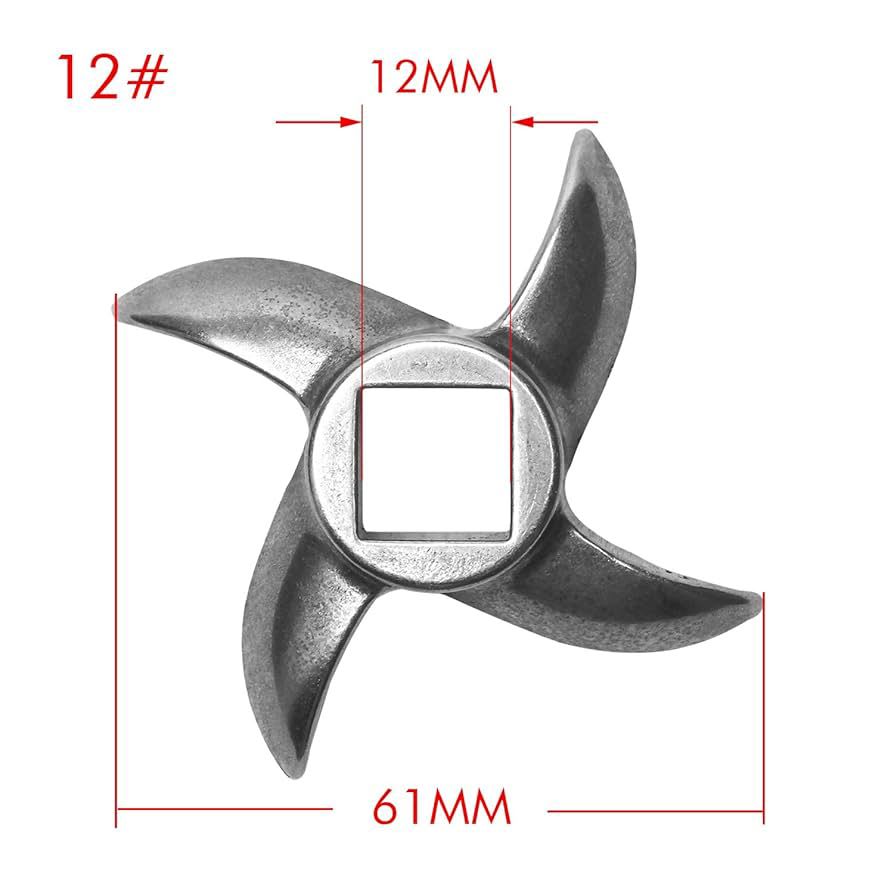 Spares for Electric Full SS Meat Mincer No.12 - Blade — view 2